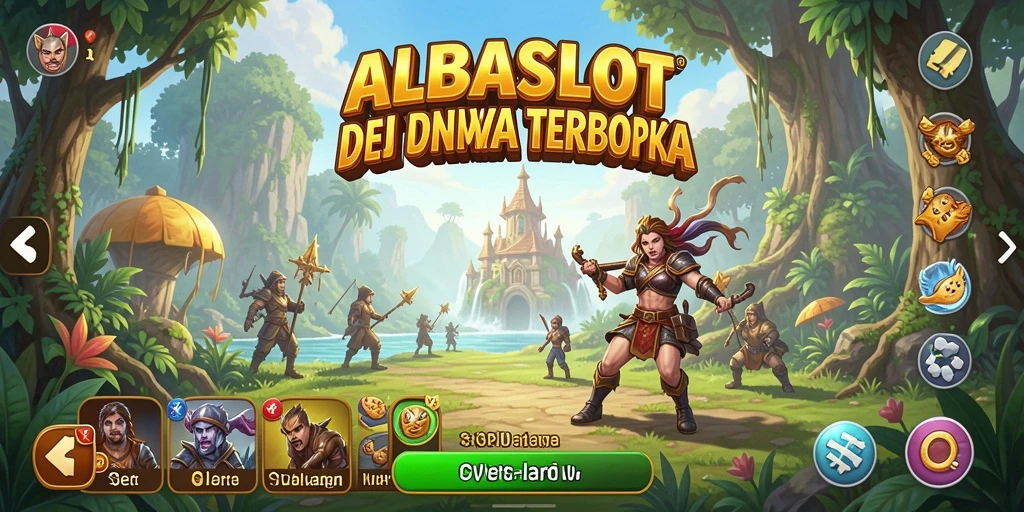 Tampilan menakjubkan dari dunia terbuka di ALBASLOT.