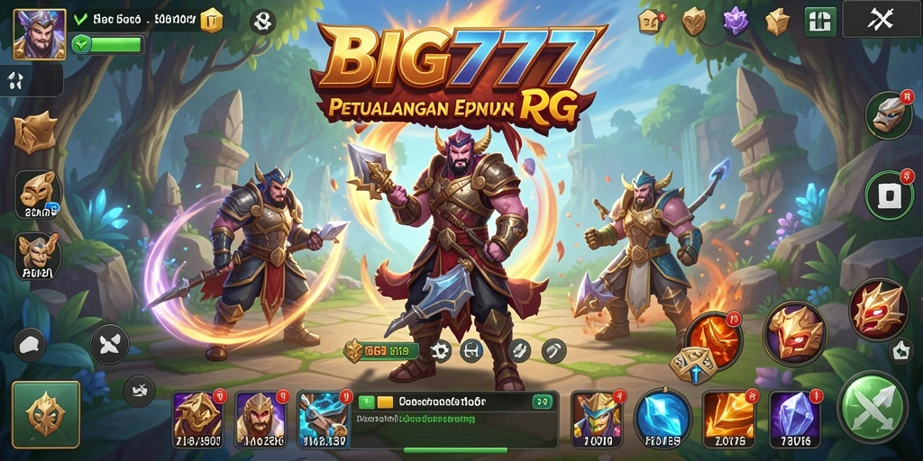 Gameplay RPG menarik dengan karakter yang dapat disesuaikan.
