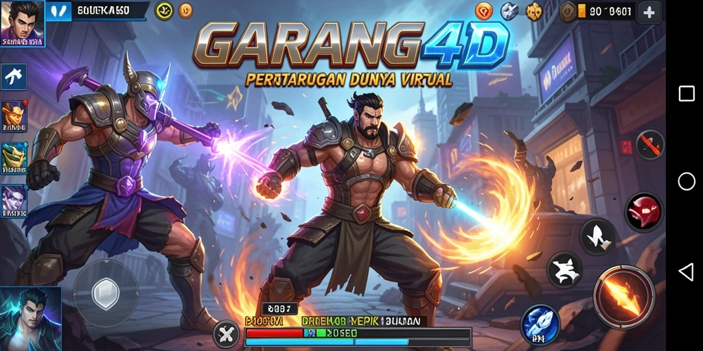 Gameplay GARANG4D dengan pertarungan seru dan karakter unik.