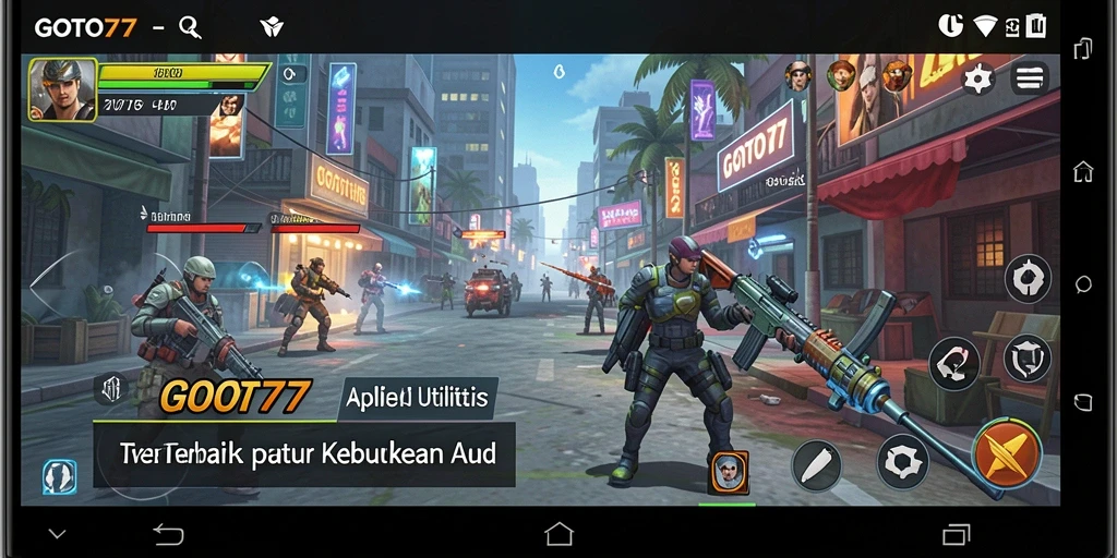 Tampilan antarmuka GOTO77 yang user-friendly dan fitur lengkap.