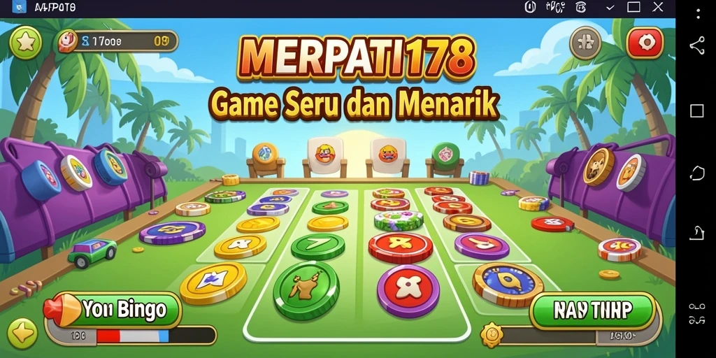 Screenshot gameplay <strong>MERPATI178</strong> yang menampilkan suasana bermain Bingo.