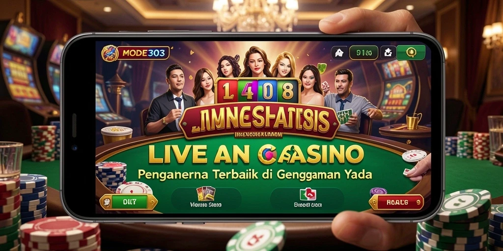 Gameplay Live Casino yang mendebarkan dengan dealer dan pemain nyata.