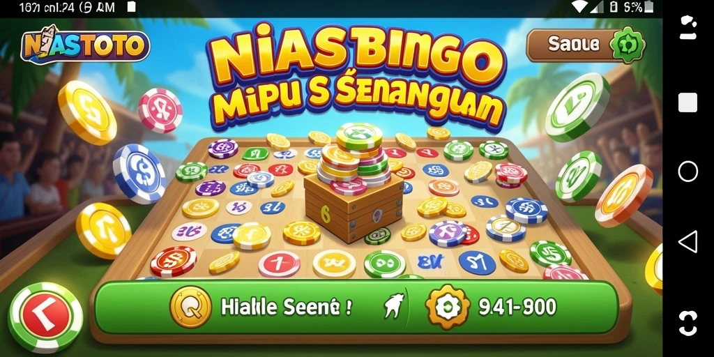 Tampilan gameplay Bingo yang menarik di NIASTOTO.