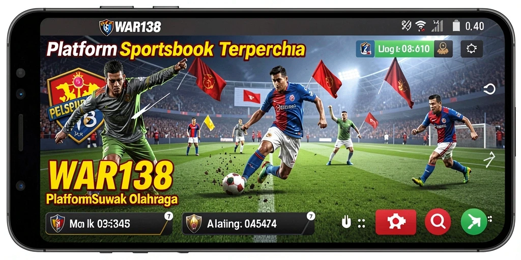 Tampilan gameplay sportsbook WAR138 yang menarik dan interaktif.